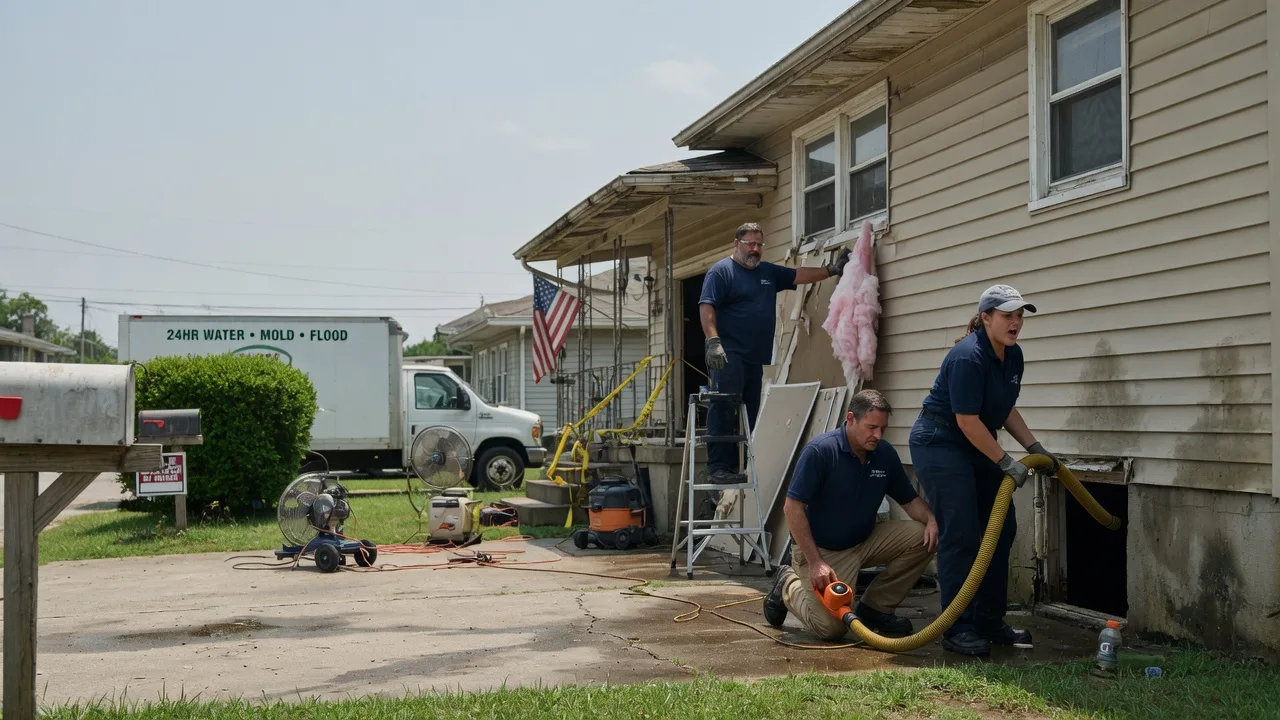 Water Damage Repair in Saxis, VA near me